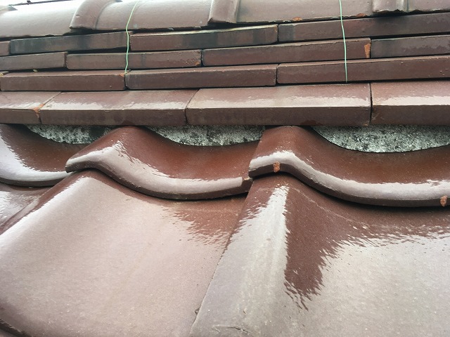 経年劣化した漆喰